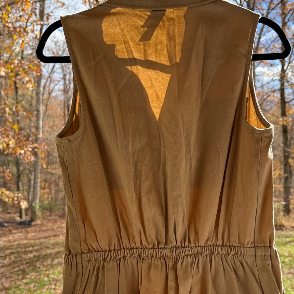 NWOTS Wild Fable Beige Sleeveless Jumpsuit - Picture 8 of 9